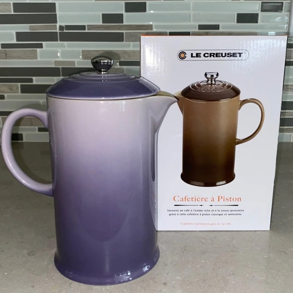 Le creuset French press brand new